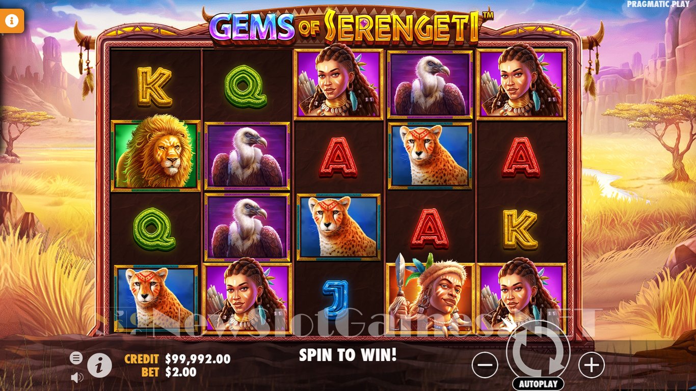 Gems of Serengeti Slot Slot Image in Demo - pic. 6