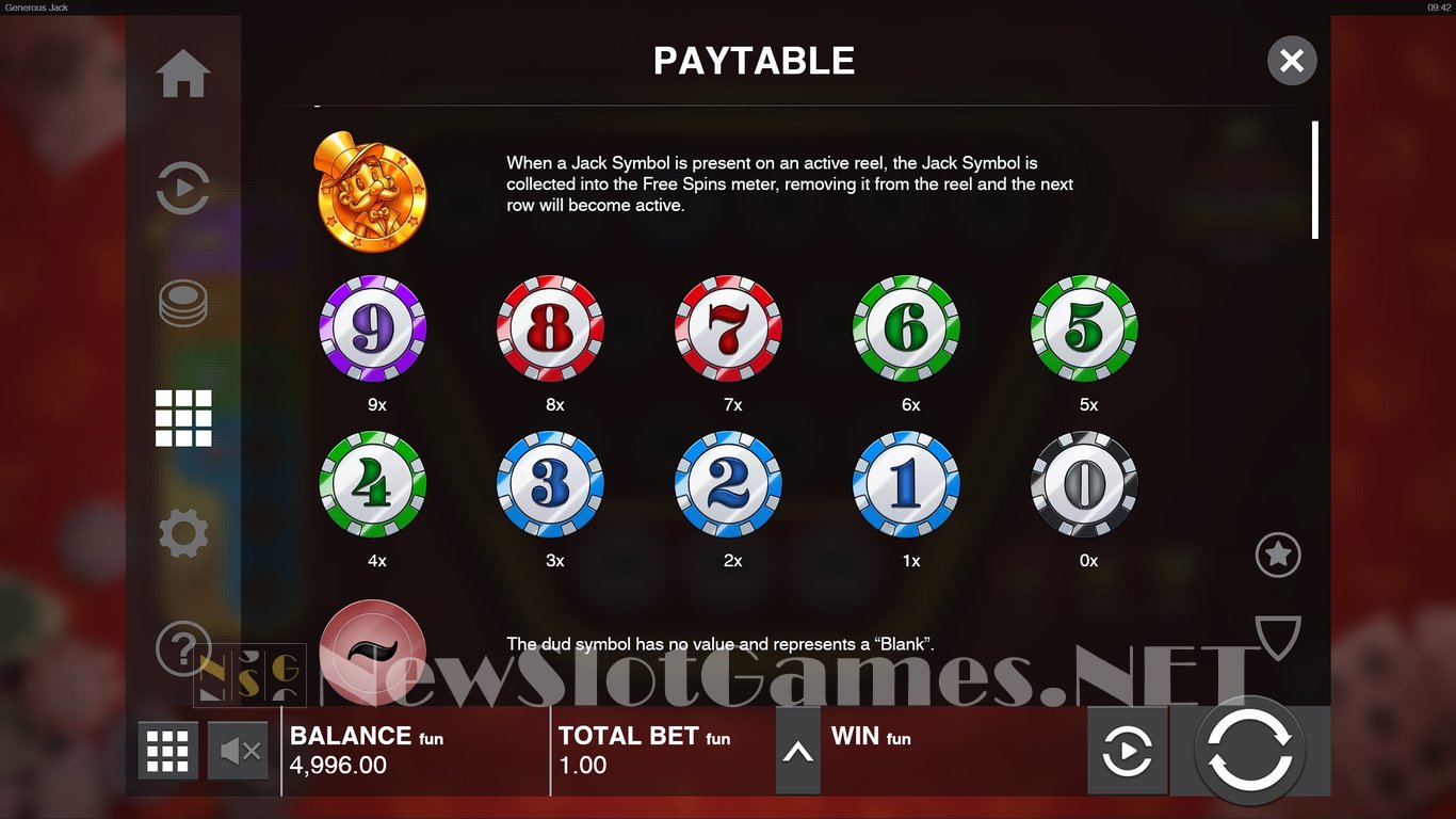 Generous Jack Slot Slot Image in Demo - pic. 4
