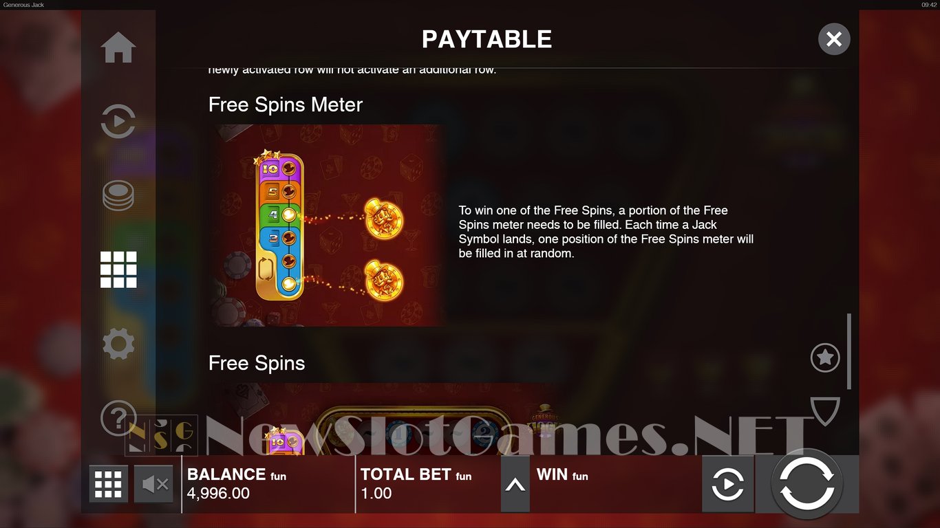 Generous Jack Slot Slot Image in Demo - pic. 7