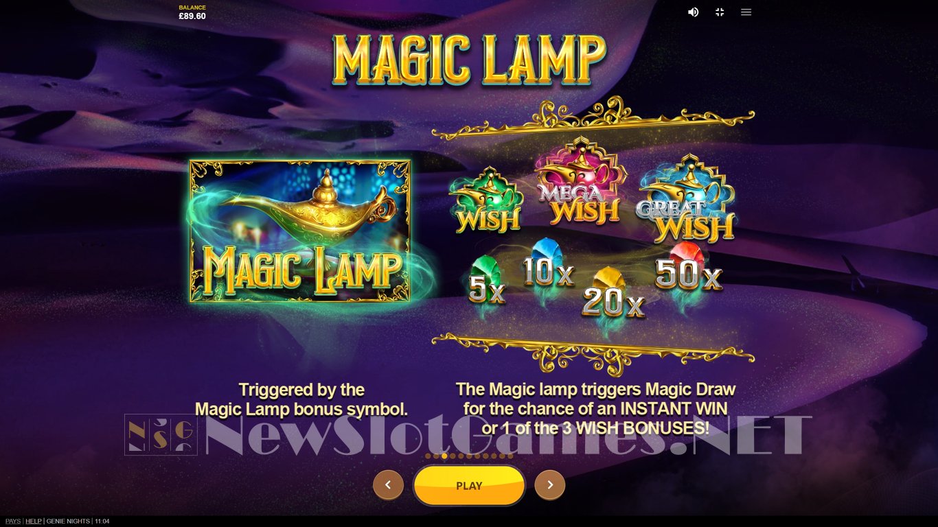 Genie Nights Slot Slot Image in Demo - pic. 6