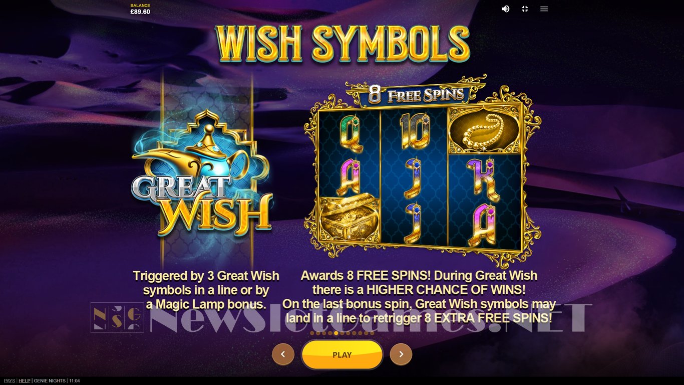 Genie Nights Slot Slot Image in Demo - pic. 7