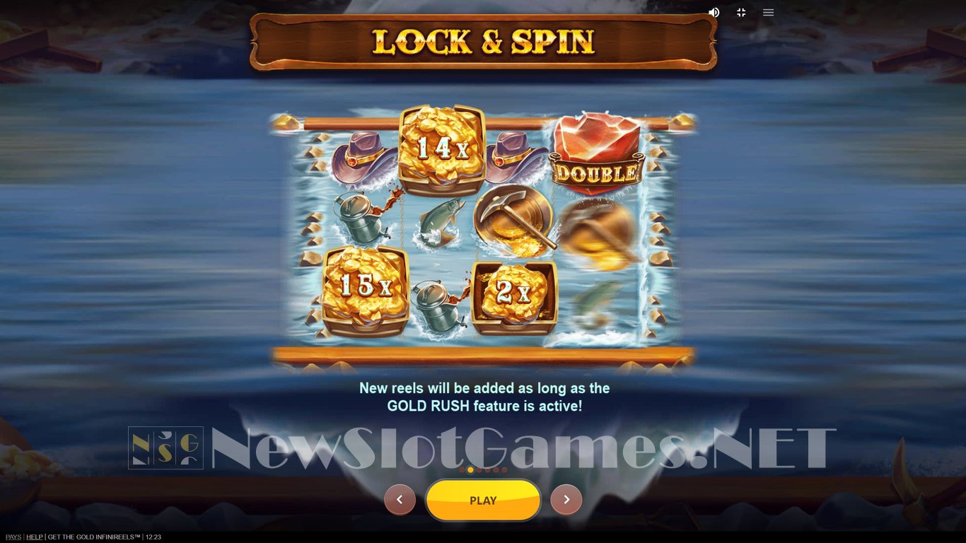 Get The Gold Infinireels Slot Demo Image