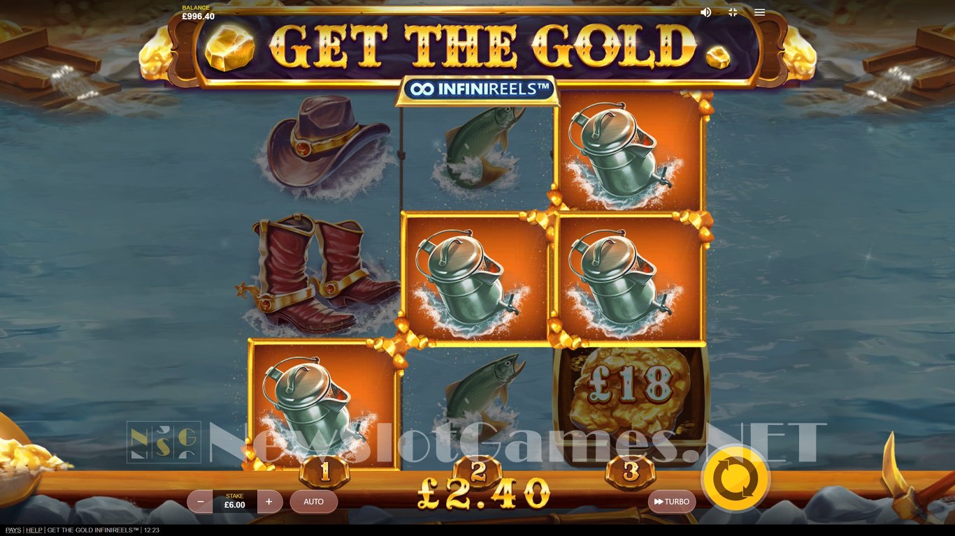 Get The Gold Infinireels Slot Slot Image in Demo - pic. 3