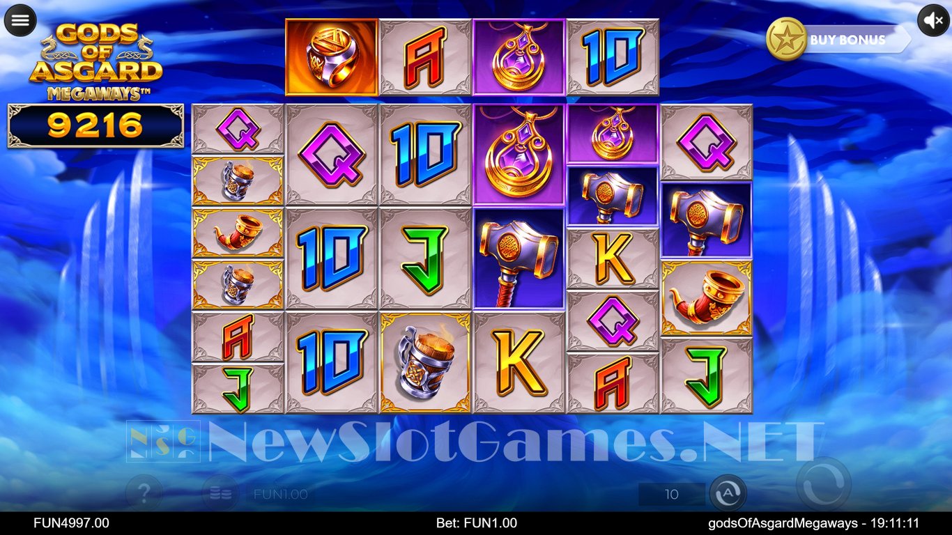 Gods of Asgard Megaways Slot Slot Image in Demo - pic. 2