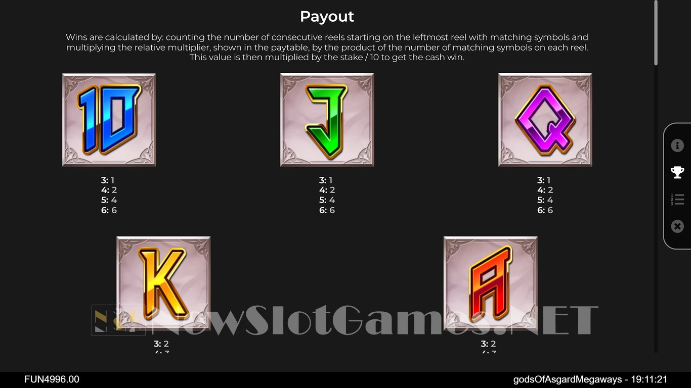 Gods of Asgard Megaways Slot Slot Image in Demo - pic. 3