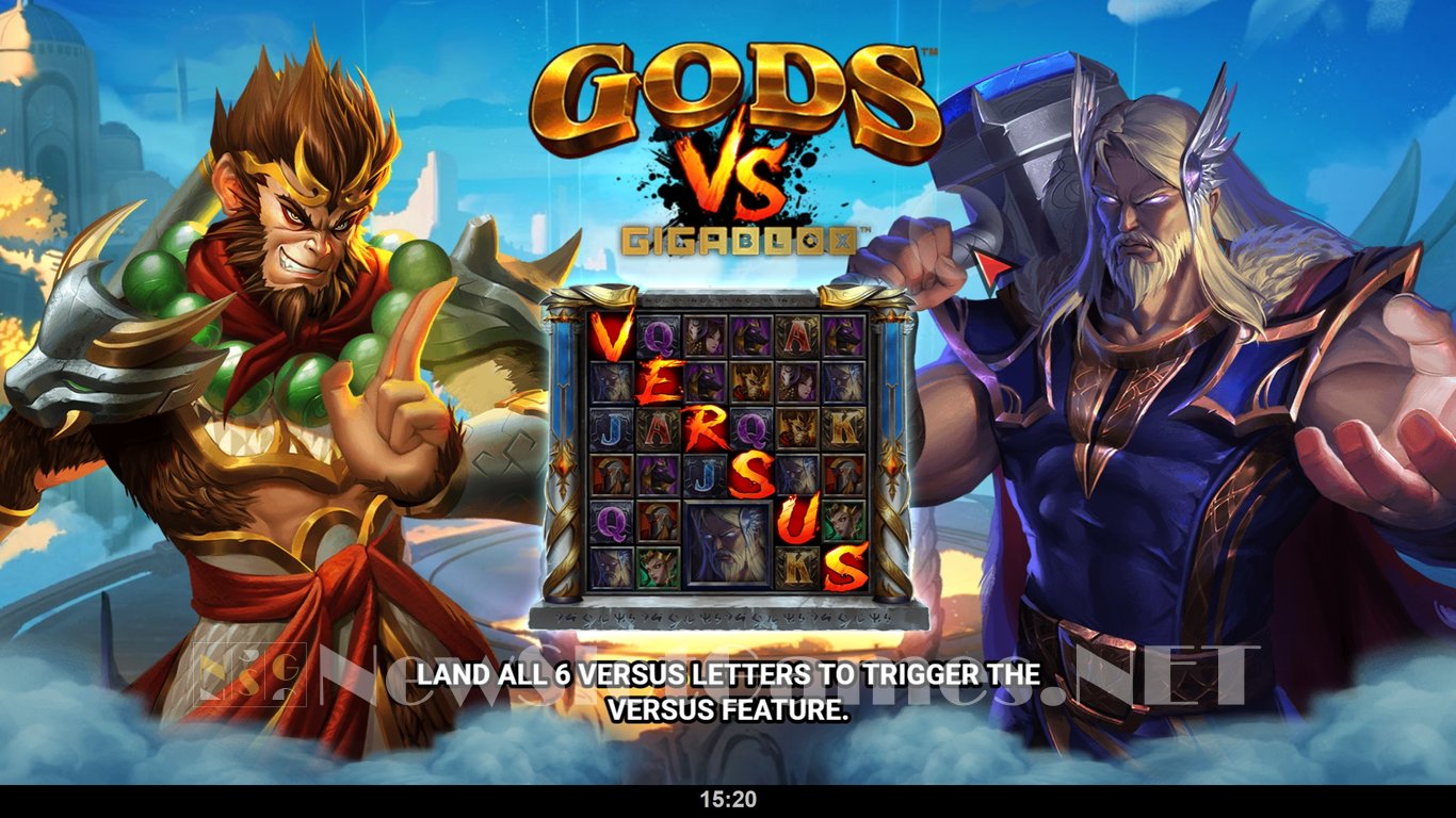 Gods Vs Gigablox Slot Demo Image
