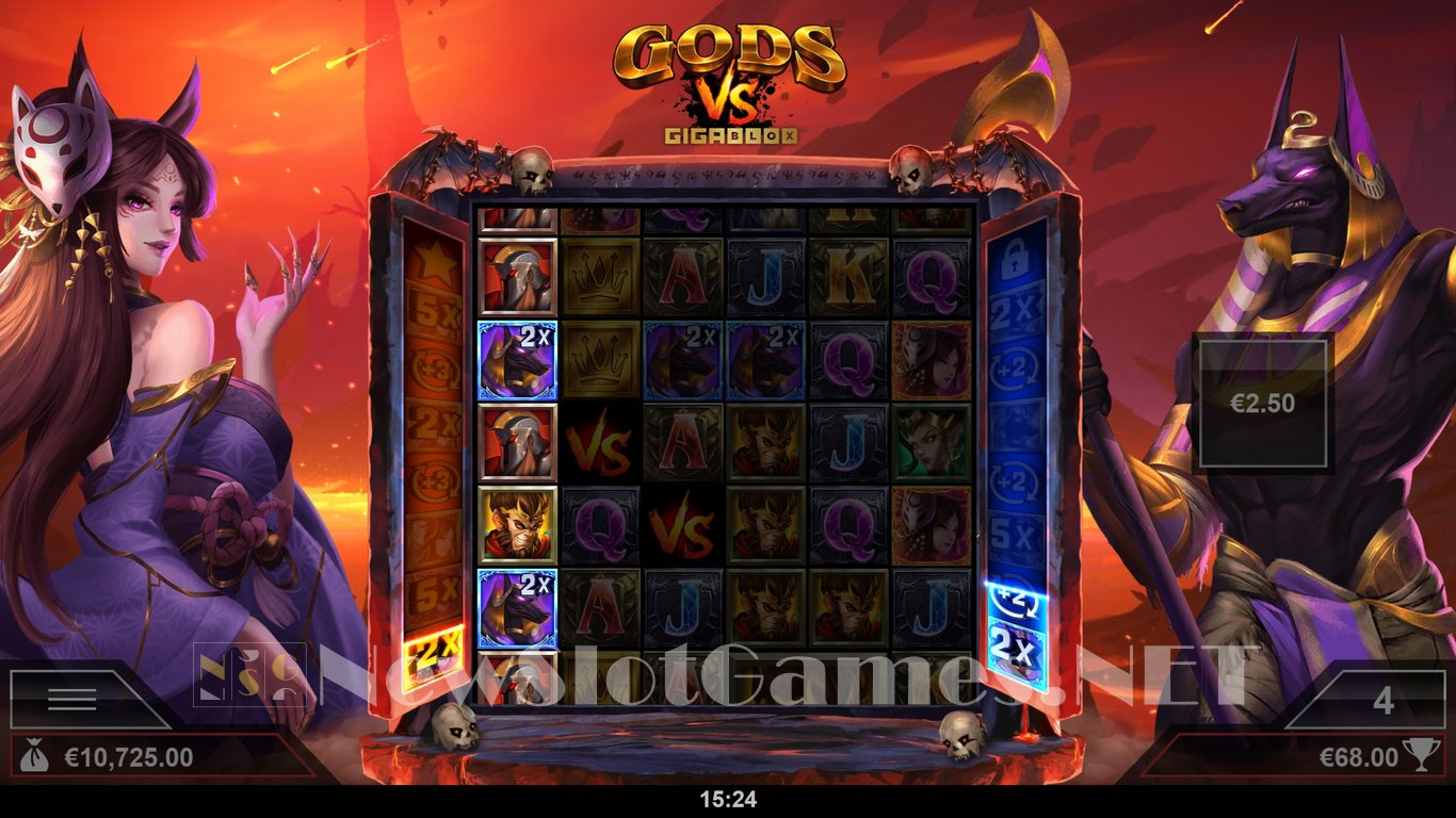 Gods Vs Gigablox Slot Slot Image in Demo - pic. 16