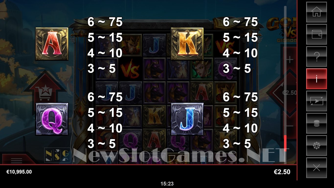 Gods Vs Gigablox Slot Slot Image in Demo - pic. 8