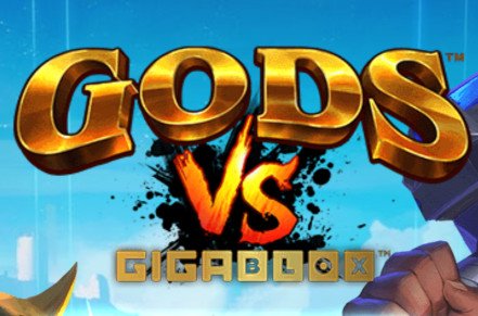 Gods Vs Gigablox Slot Logo