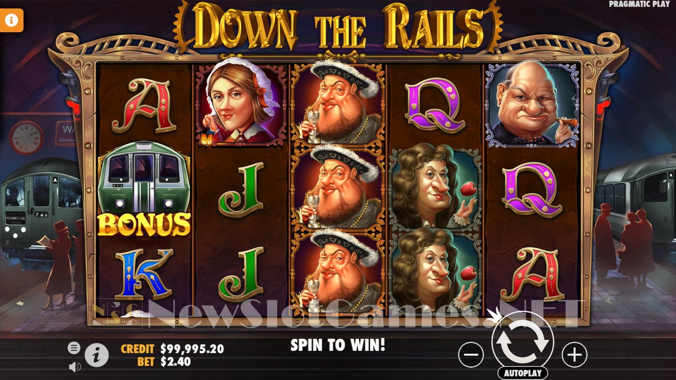Down the Rails Slot Slot Image in Demo - pic. 3
