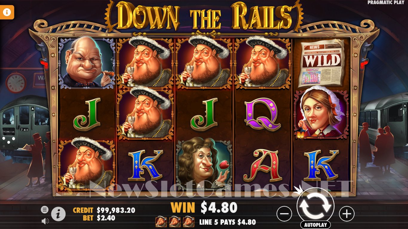 Down the Rails Slot Slot Image in Demo - pic. 9