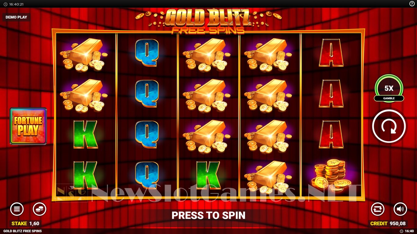 Gold Blitz Free Spins Slot Slot Image in Demo - pic. 12