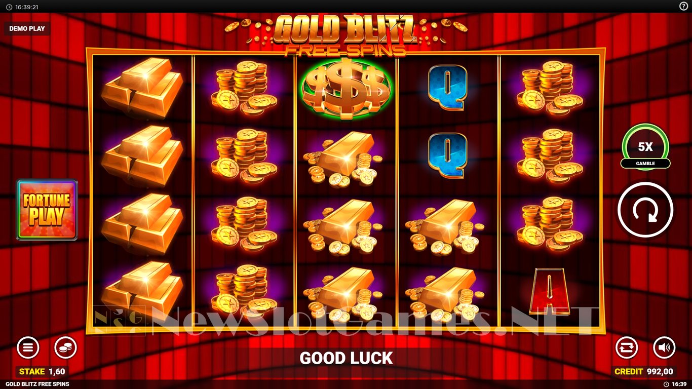 Gold Blitz Free Spins Slot Slot Image in Demo - pic. 4