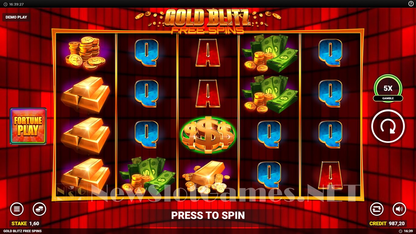 Gold Blitz Free Spins Slot Slot Image in Demo - pic. 5