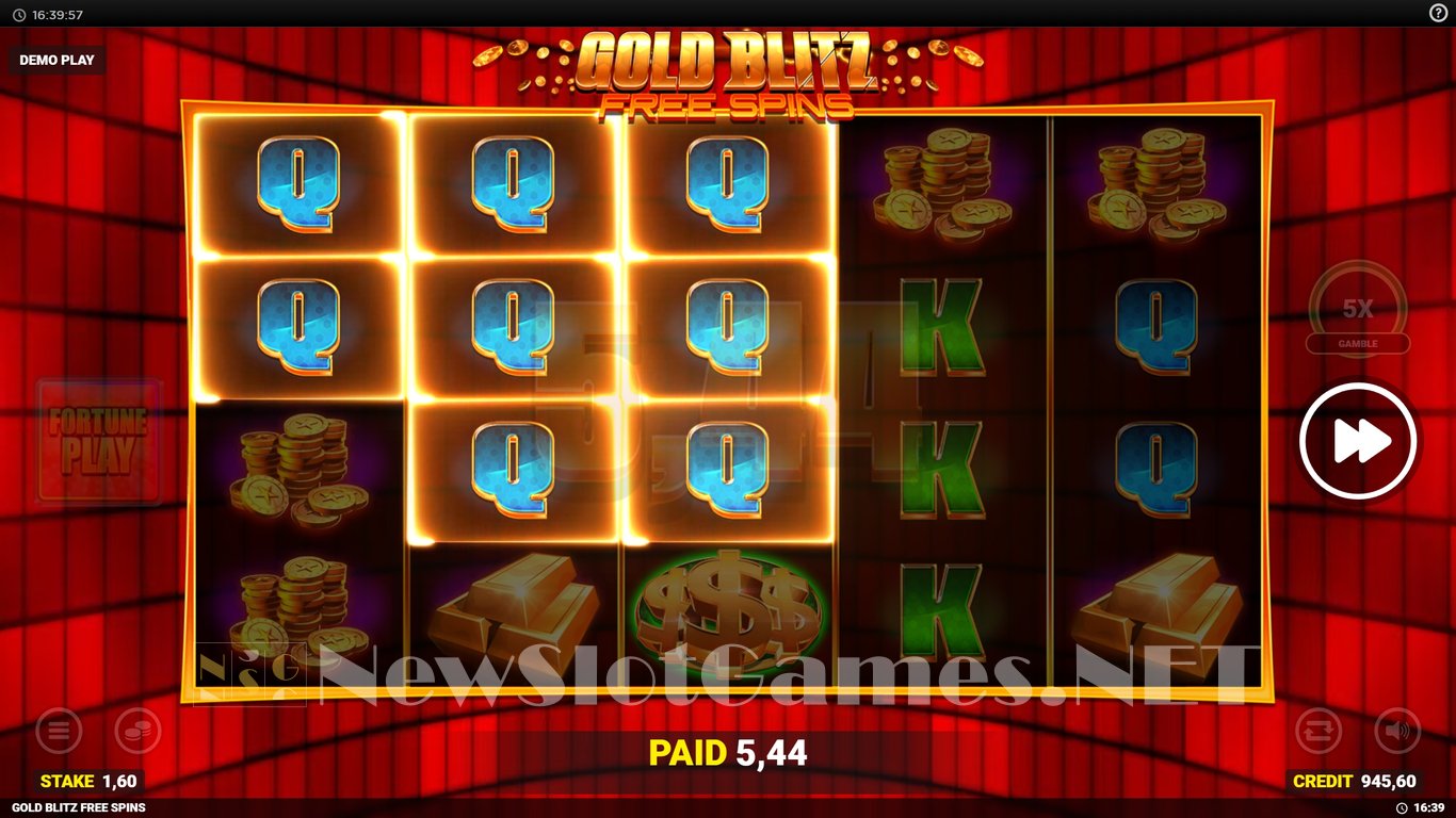 Gold Blitz Free Spins Slot Slot Image in Demo - pic. 6