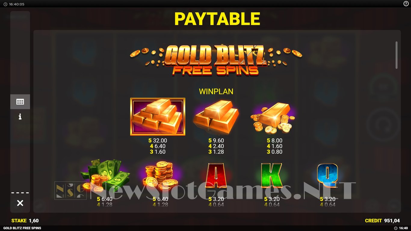 Gold Blitz Free Spins Slot Slot Image in Demo - pic. 7