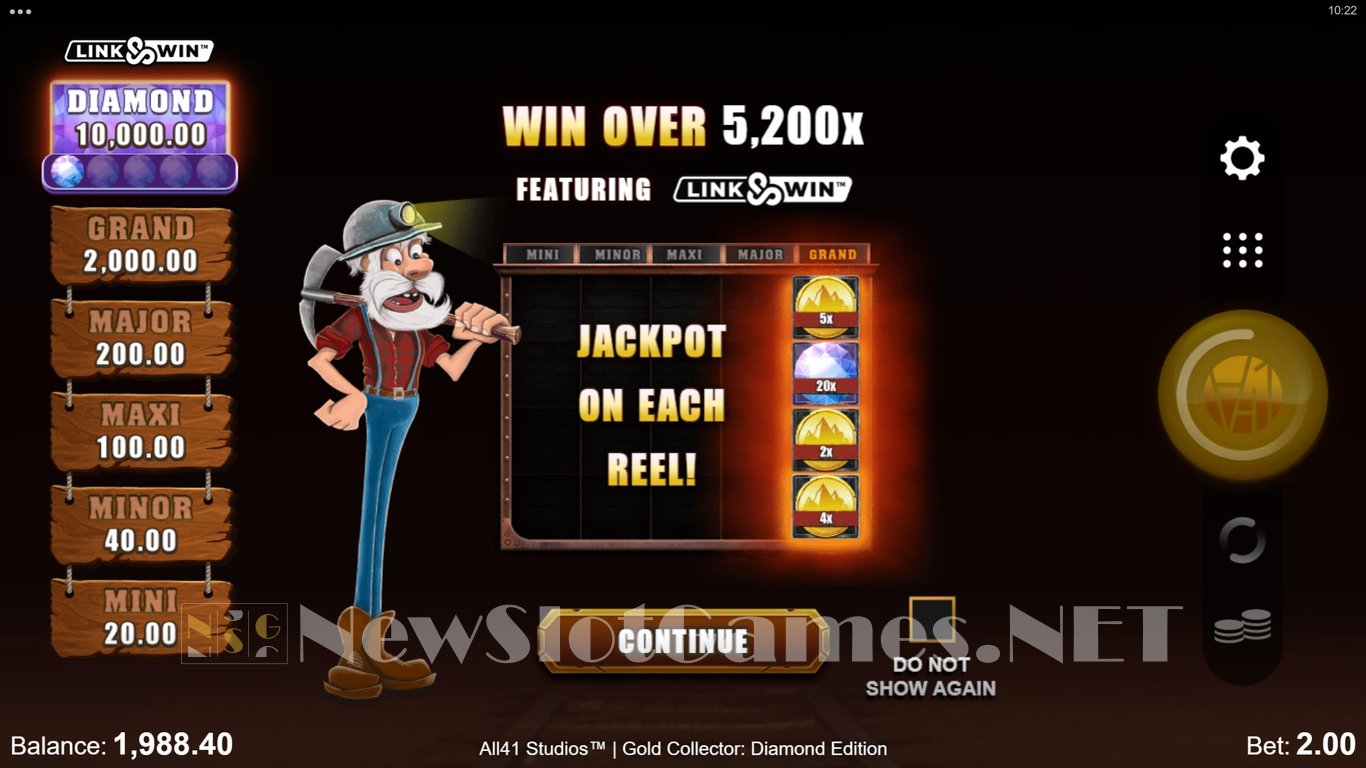 Gold Collector Diamond Edition Slot Demo Image