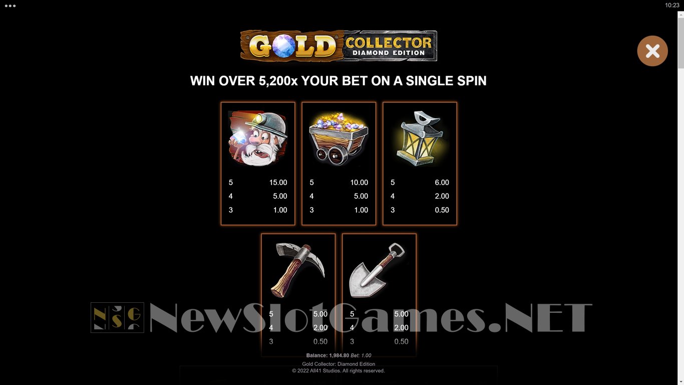 Gold Collector Diamond Edition Slot Slot Image in Demo - pic. 4