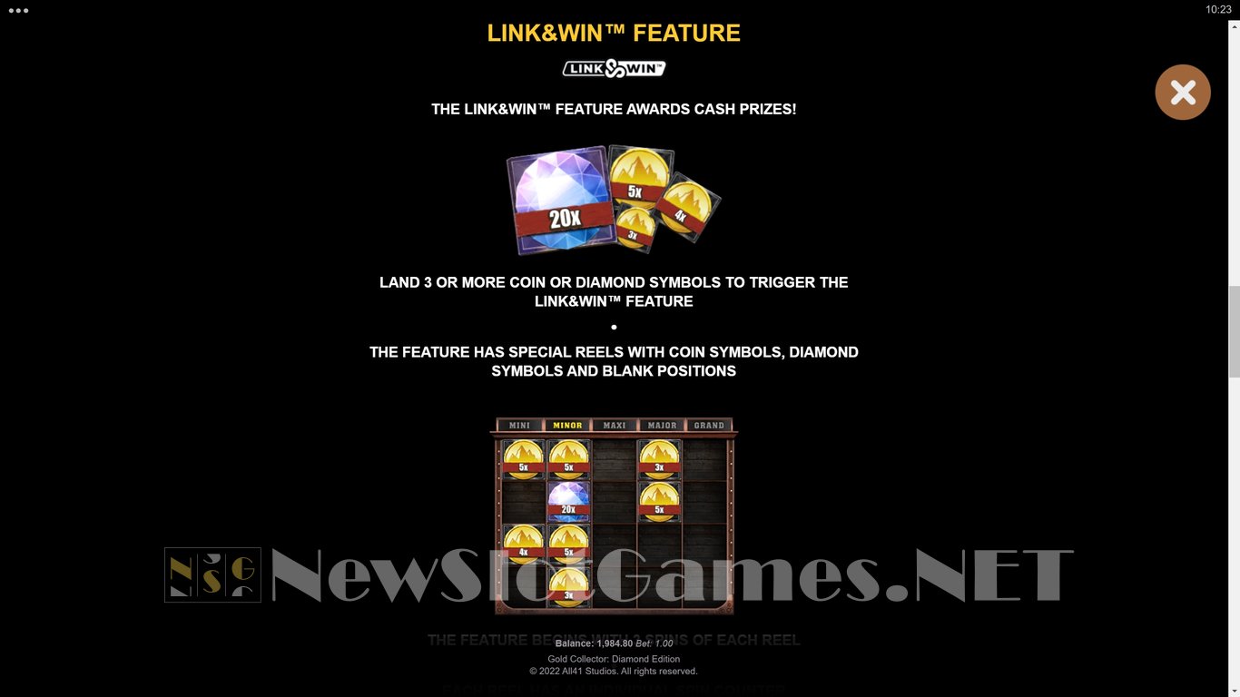Gold Collector Diamond Edition Slot Slot Image in Demo - pic. 6