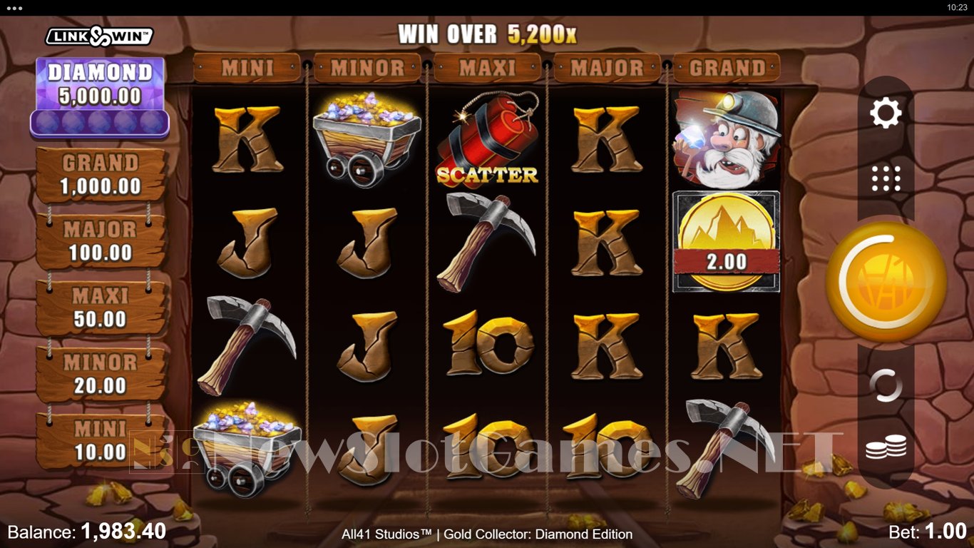 Gold Collector Diamond Edition Slot Slot Image in Demo - pic. 8
