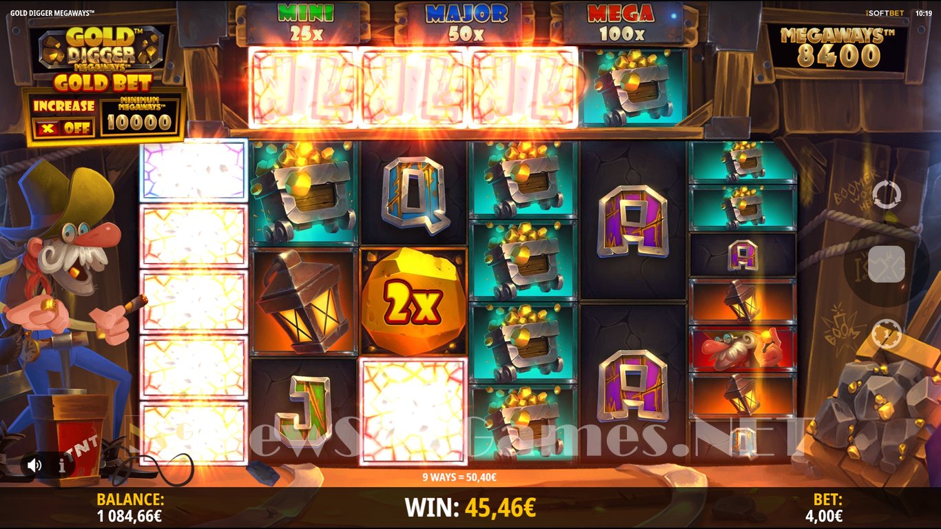 Gold Digger Megaways Slot Slot Image in Demo - pic. 10
