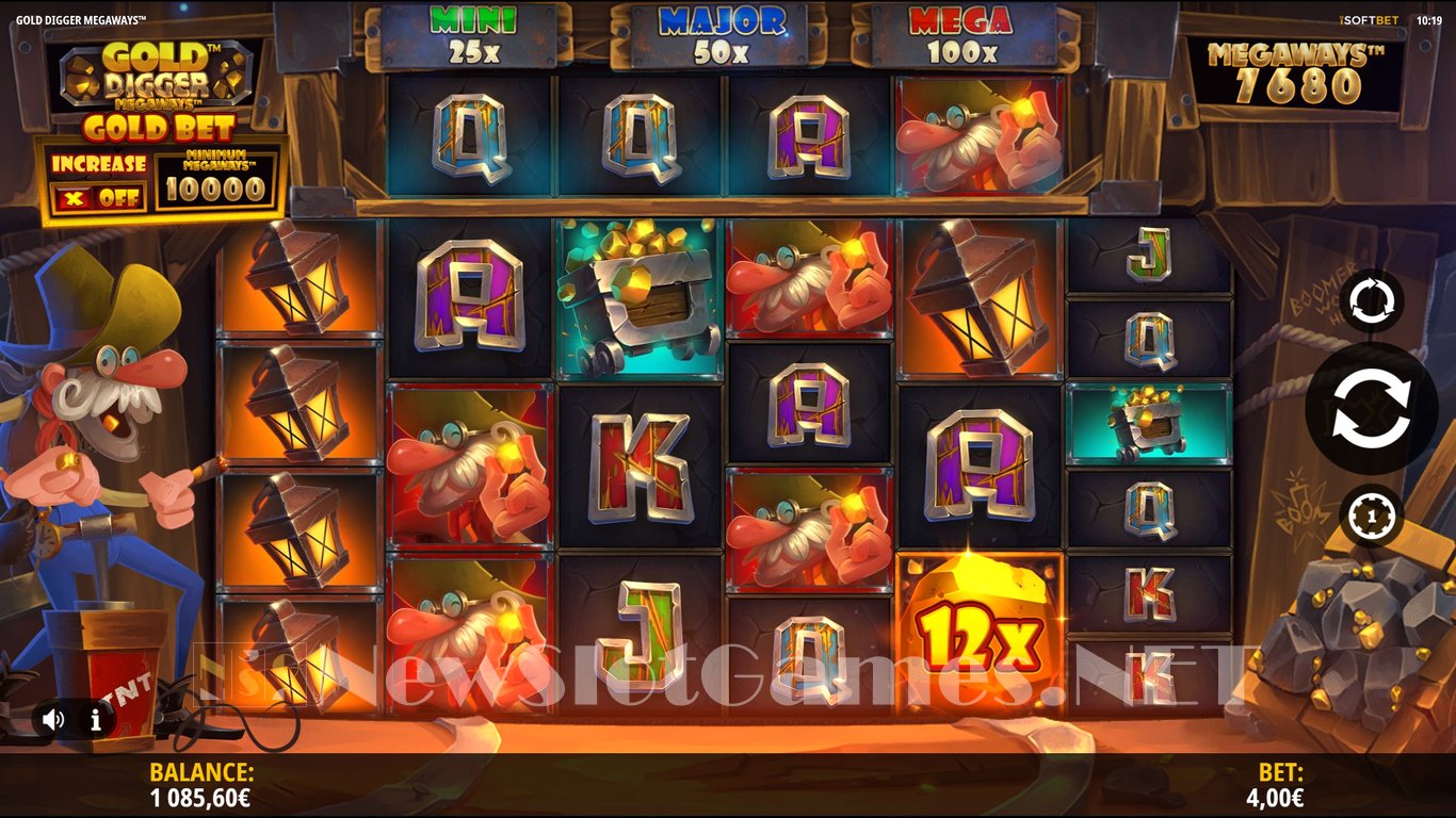Gold Digger Megaways Slot Slot Image in Demo - pic. 12