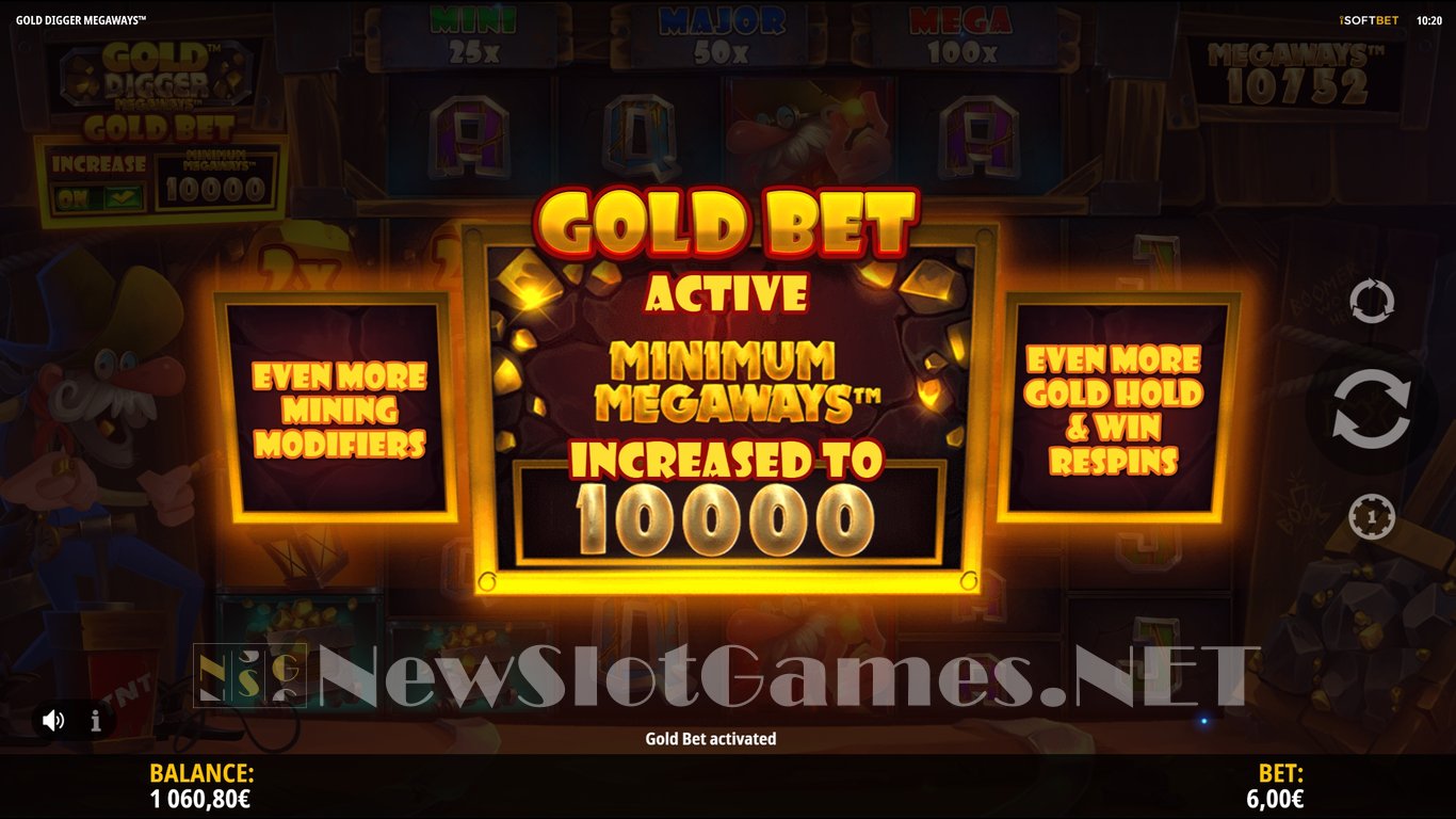 Gold Digger Megaways Slot Slot Image in Demo - pic. 15