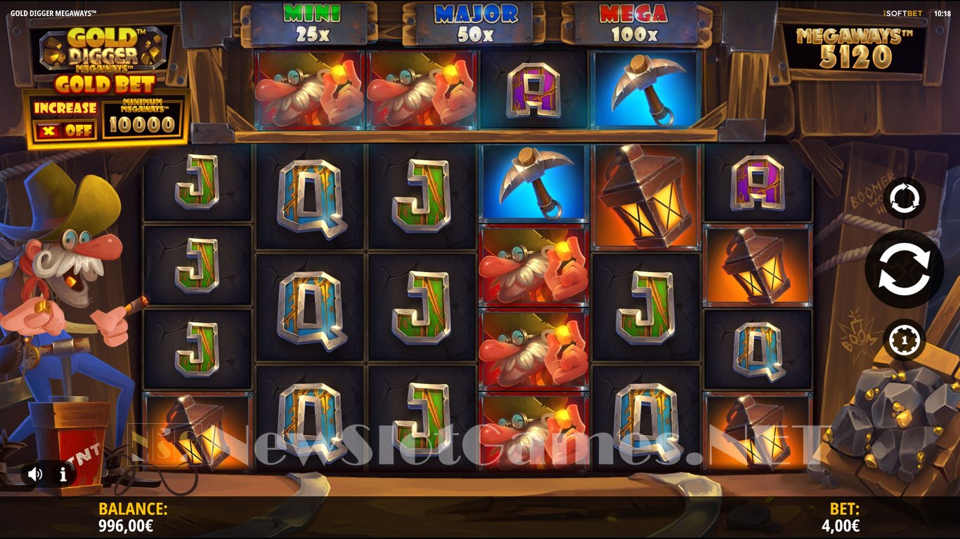 Gold Digger Megaways Slot Slot Image in Demo - pic. 2