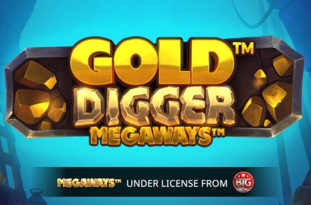 Gold Digger Megaways Slot Logo