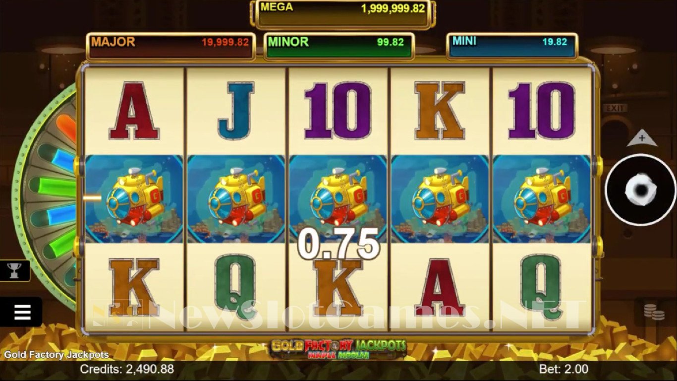 Gold Factory Jackpots Maple Moolah Slot Demo Image