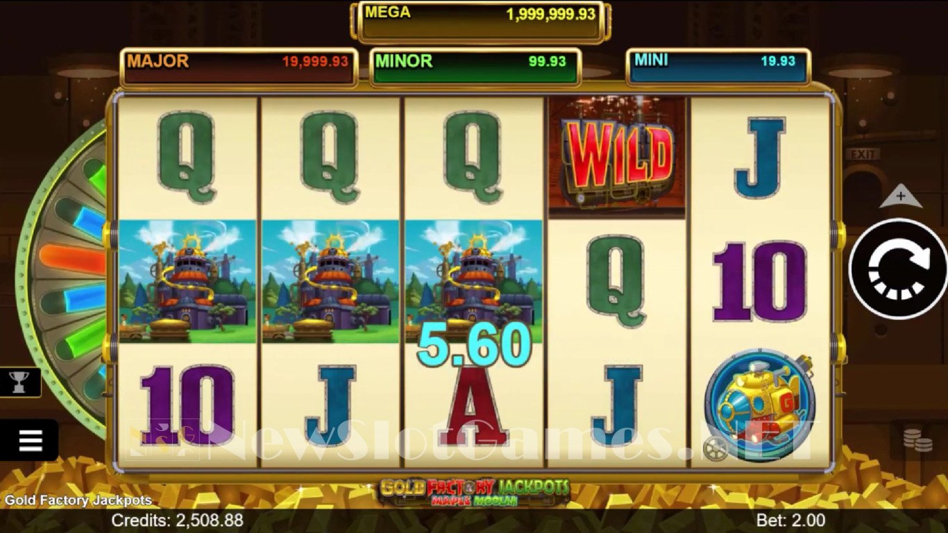 Gold Factory Jackpots Maple Moolah Slot Slot Image in Demo - pic. 2