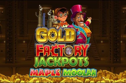 Gold Factory Jackpots Maple Moolah Slot Icon