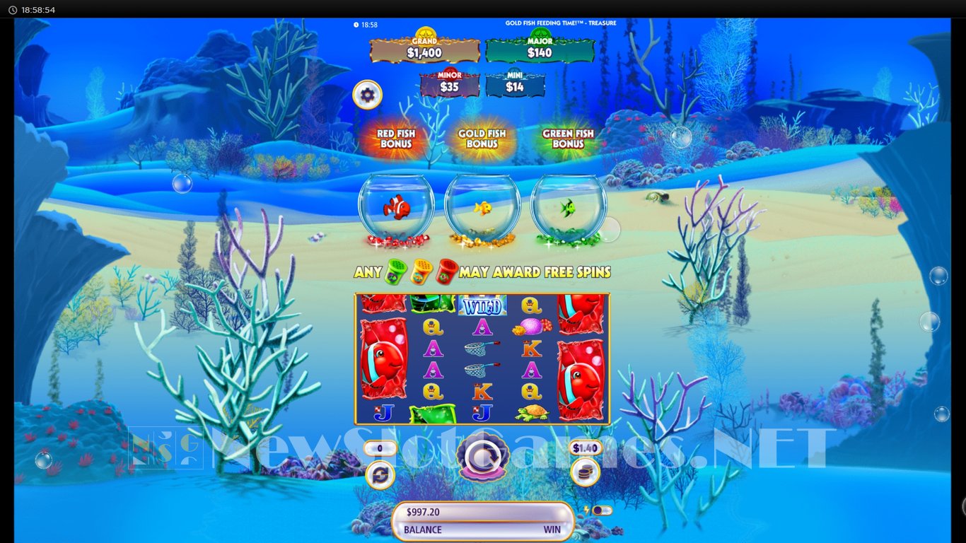Gold Fish Feeding Time Slot Slot Image in Demo - pic. 3