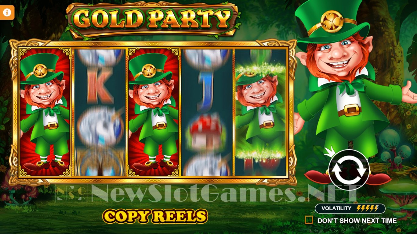 Gold Party Slot Demo Image