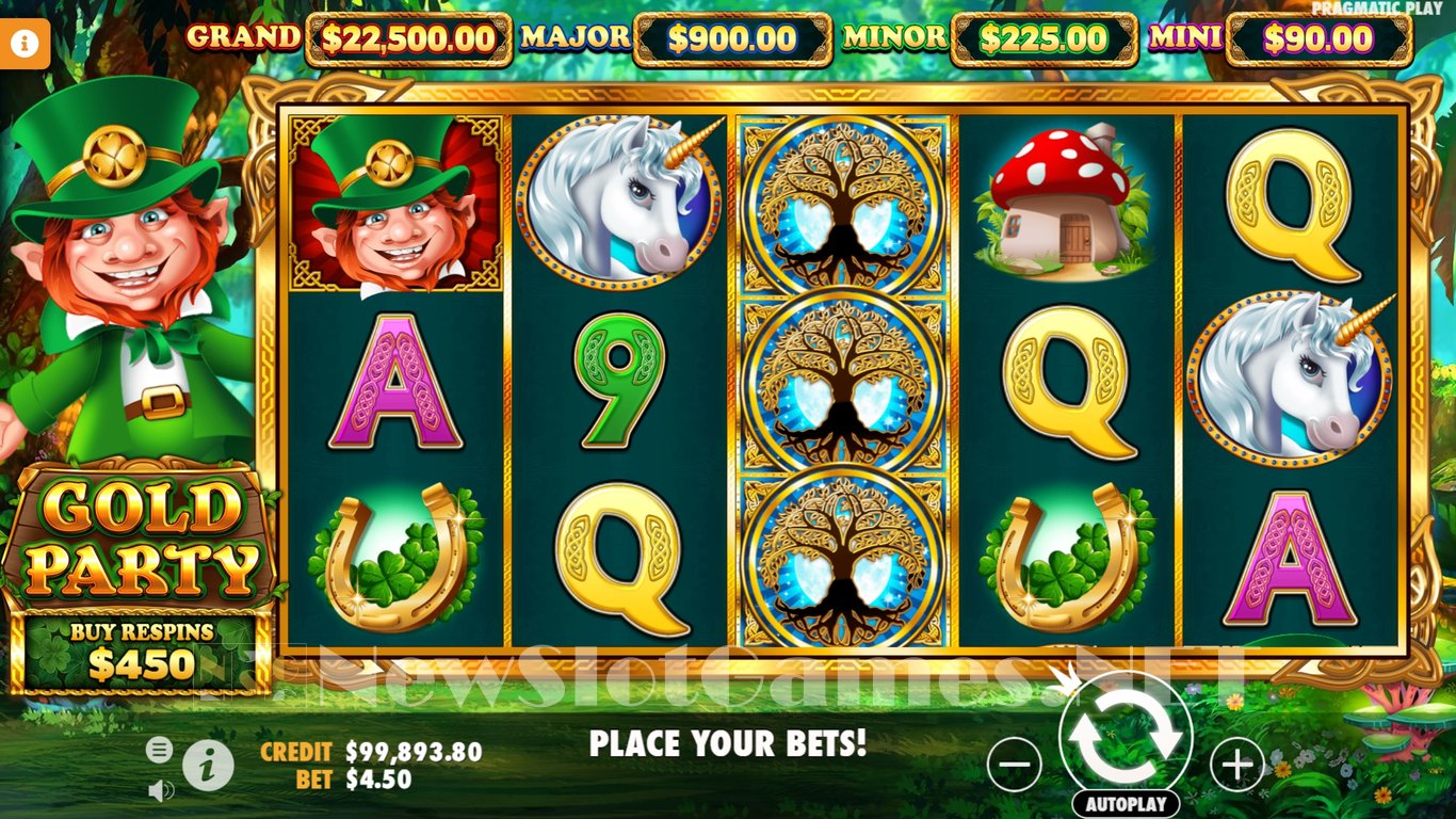 Gold Party Slot Slot Image in Demo - pic. 16