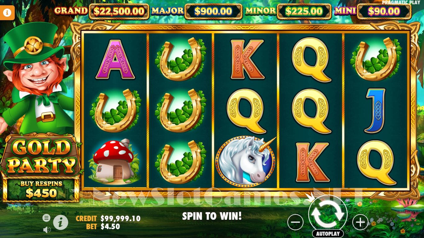 Gold Party Slot Slot Image in Demo - pic. 3