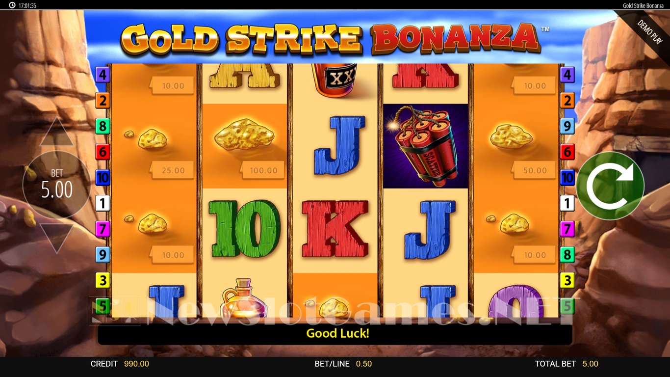 Gold Strike Bonanza Slot Slot Image in Demo - pic. 2
