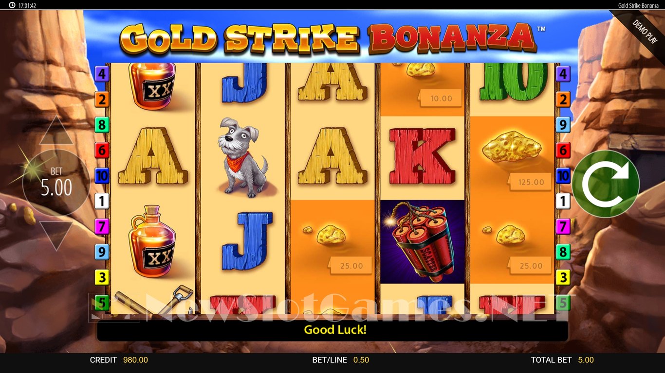 Gold Strike Bonanza Slot Slot Image in Demo - pic. 3