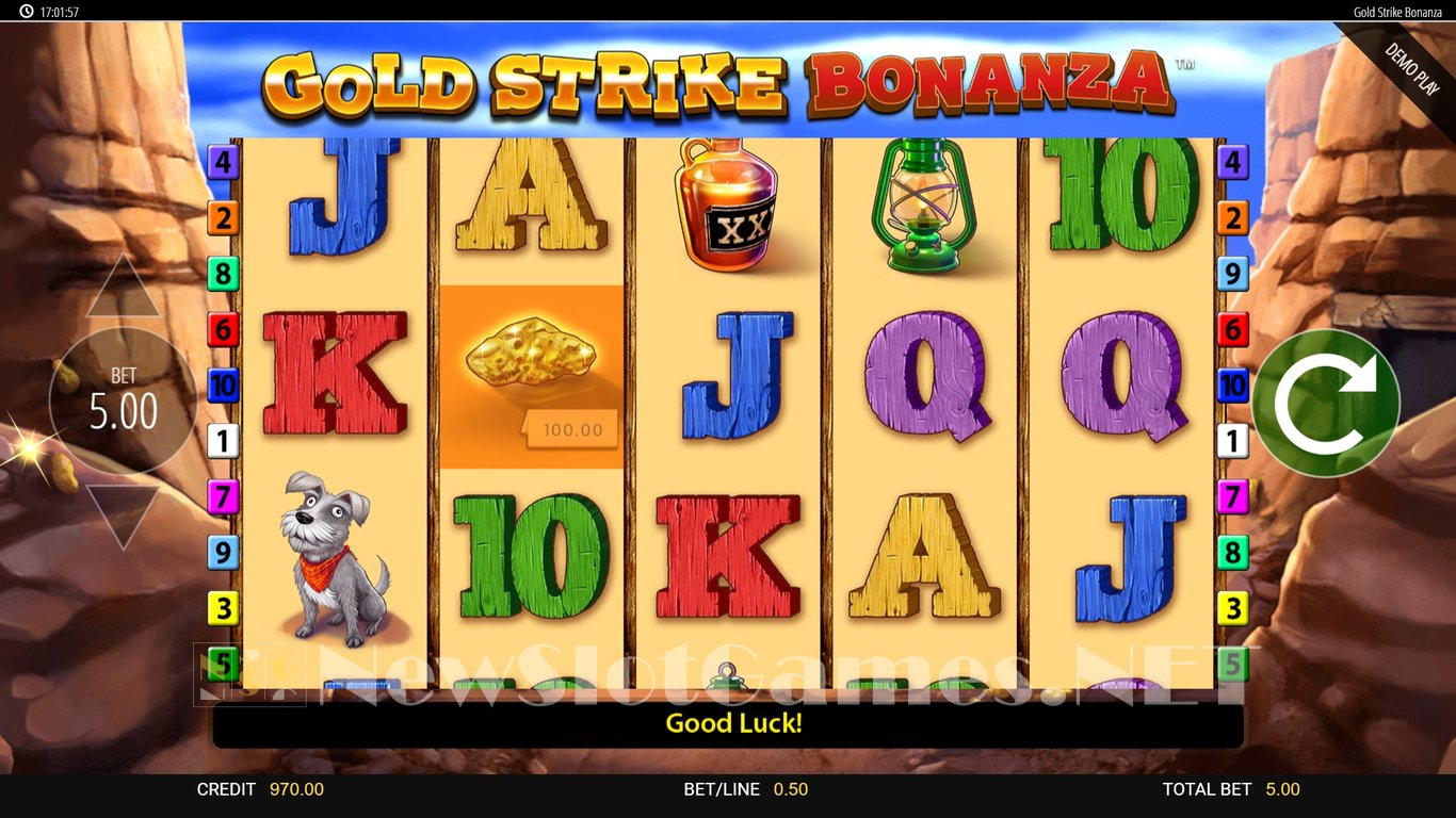Gold Strike Bonanza Slot Slot Image in Demo - pic. 6