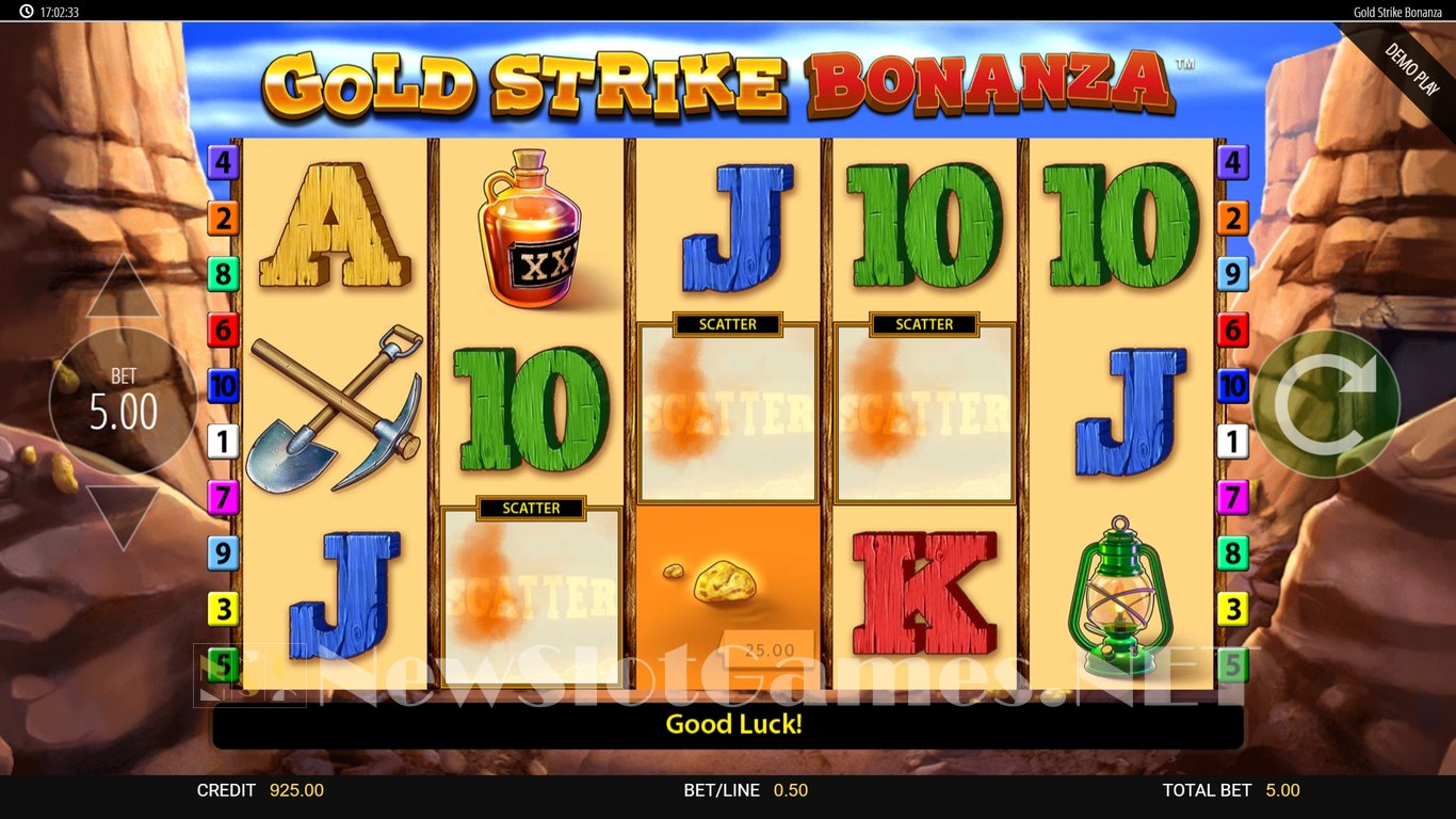 Gold Strike Bonanza Slot Slot Image in Demo - pic. 7