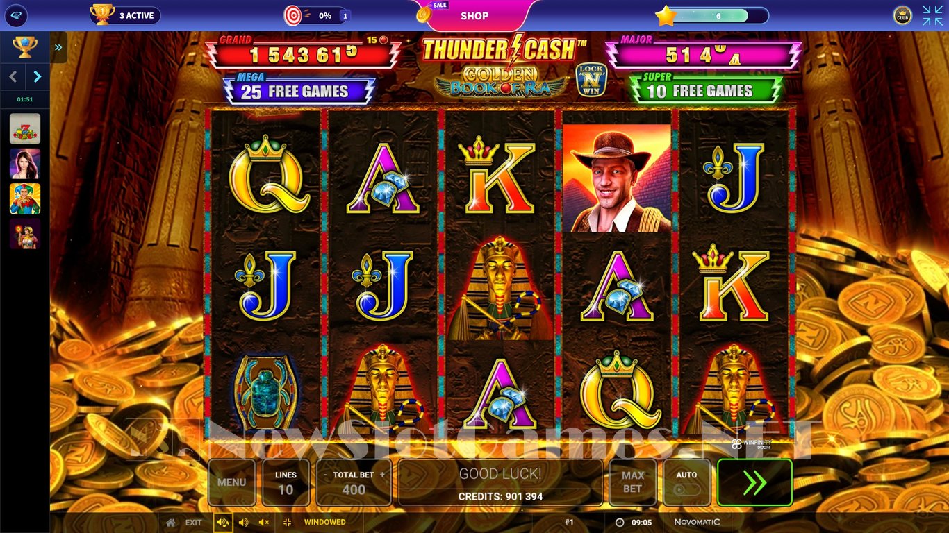 Golden Book of Ra Slot Demo Image