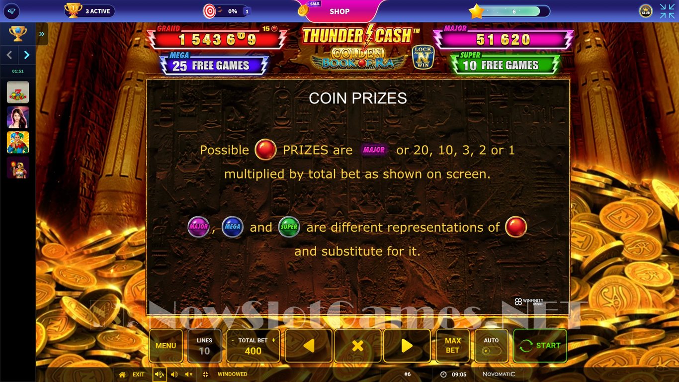 Golden Book of Ra Slot Slot Image in Demo - pic. 5