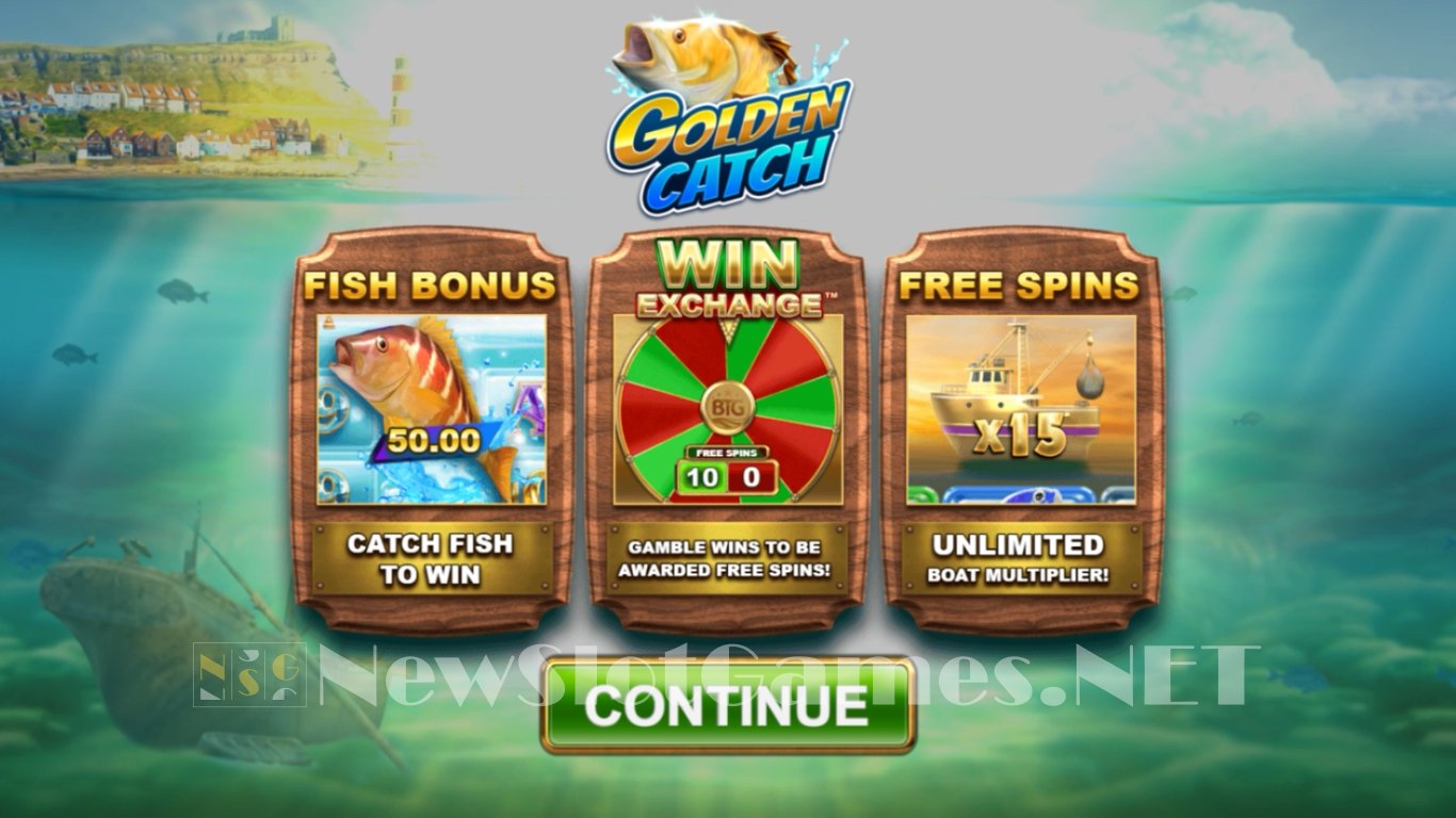 Golden Catch Megaways Slot Demo Image