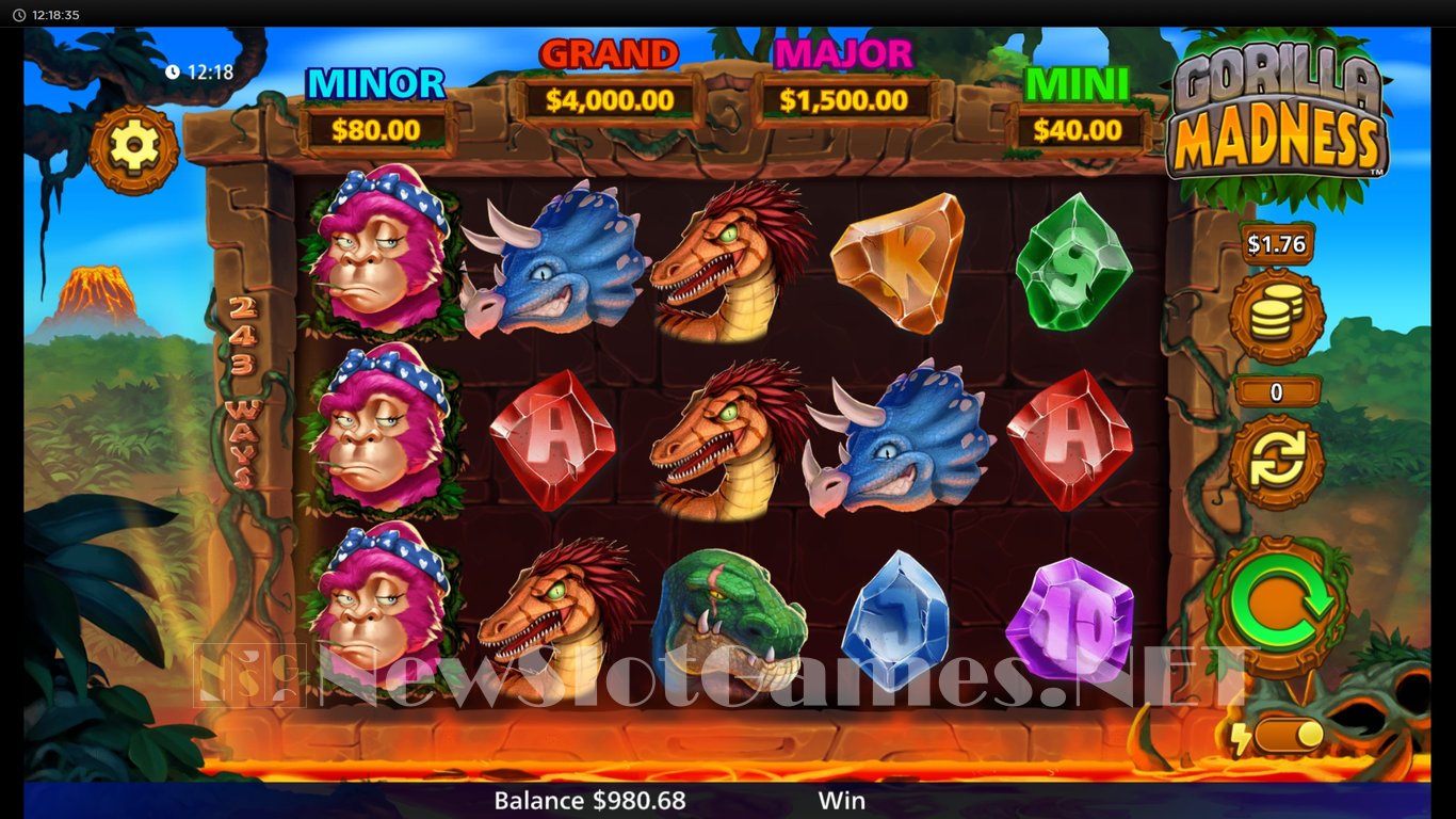 Gorilla Madness Slot Slot Image in Demo - pic. 10