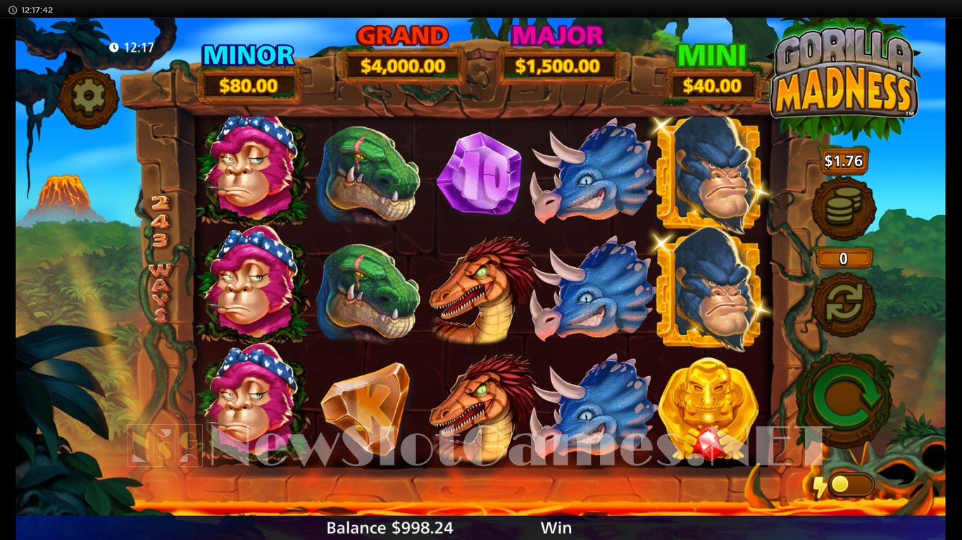 Gorilla Madness Slot Slot Image in Demo - pic. 2