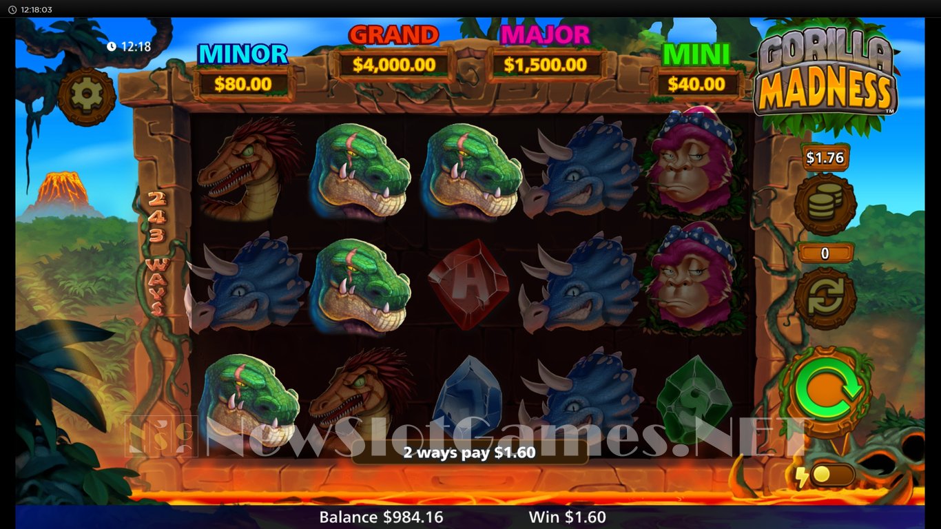 Gorilla Madness Slot Slot Image in Demo - pic. 3
