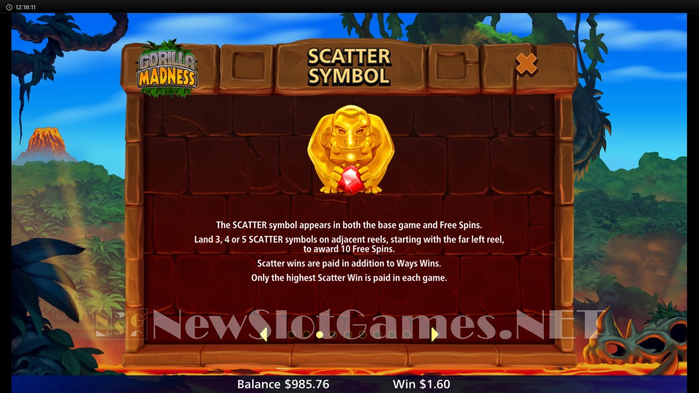 Gorilla Madness Slot Slot Image in Demo - pic. 6