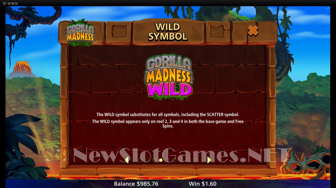 Gorilla Madness Slot Slot Image in Demo - pic. 7