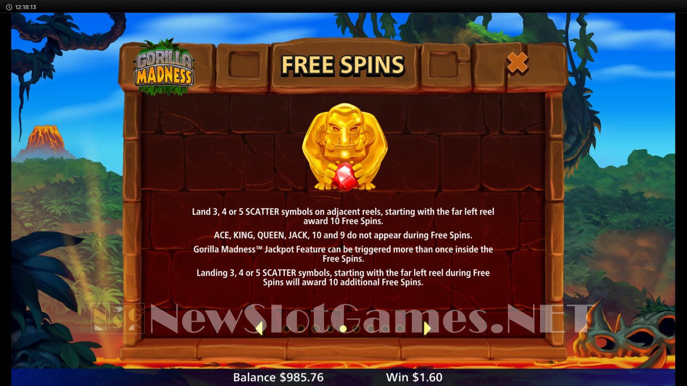Gorilla Madness Slot Slot Image in Demo - pic. 8