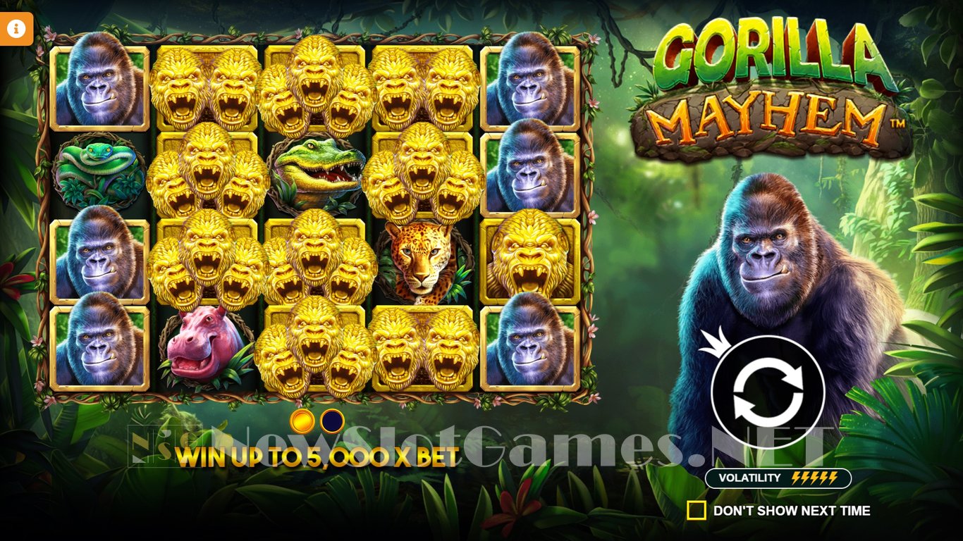 Gorilla Mayhem Slot Demo Image